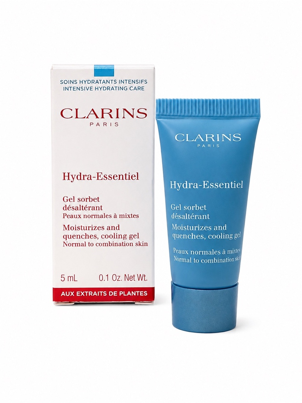 NIB Clarins Hydra-Essential Gel Sorbet Cooling Moisturizer Mini Size